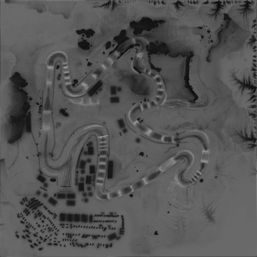 Sample Chrome Lum Map Alpha channel image from Lost Meadow